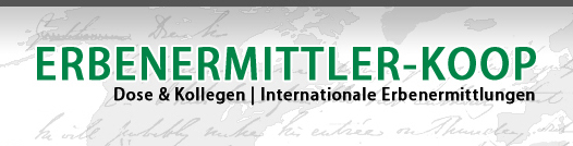 Erbenermittler-Koop – Dose & Kollegen | Internationale Erbenermittlungen